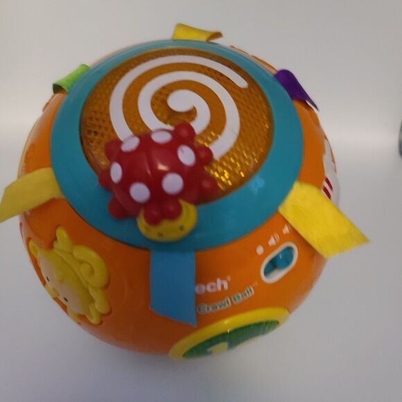 VTech Move & Crawl Baby Self-Rolling Ball Interactive Educational Developmental - Picture 4 of 9